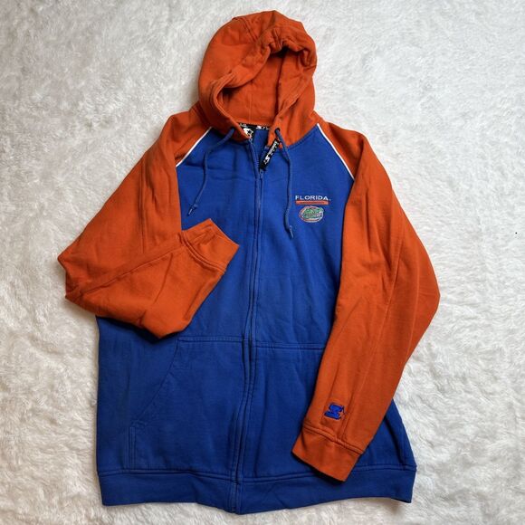 Vintage Florida Gators Hoodie Team Starter NCAA Pullover Sweatshirt - Picture 1 of 6